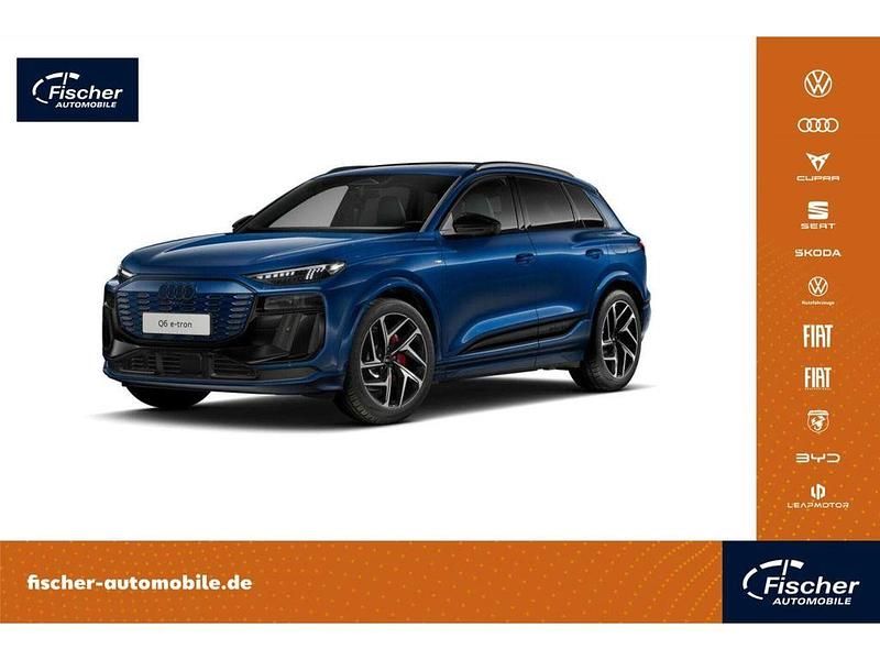 Ascariblau metallic Gebraucht 2025 Audi Q6 e-tron S-Line SUV | 63.480 € (Teuer) - Bild 1/4