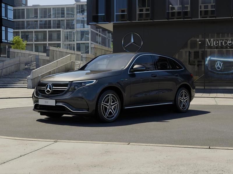 Selenitgrau metallic Gebraucht 2022 Mercedes EQC400 Advanced SUV | 39.990 € (Fairer Preis) - Bild 1/4