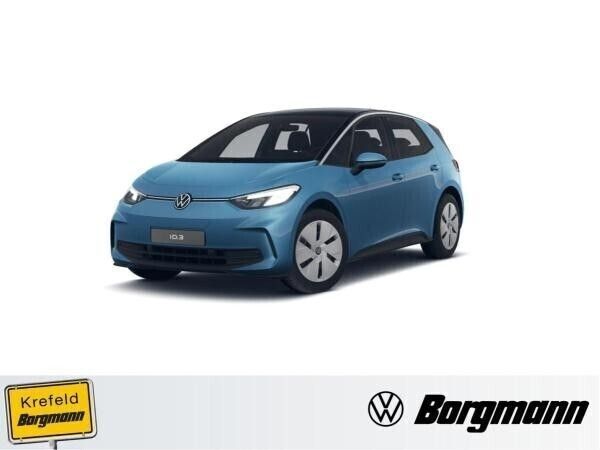 Beige (costa azul metallic schwarz) Neu 2025 VW ID.3 Pure Kleinwagen | 29.999 € - Bild 1/4
