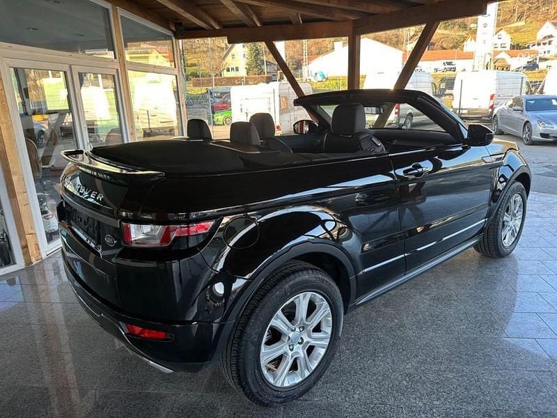 Schwarz Gebraucht 2018 Land Rover Range Rover evoque Dynamic Cabrio | 26.888 € (Fairer Preis) - Bild 1/4