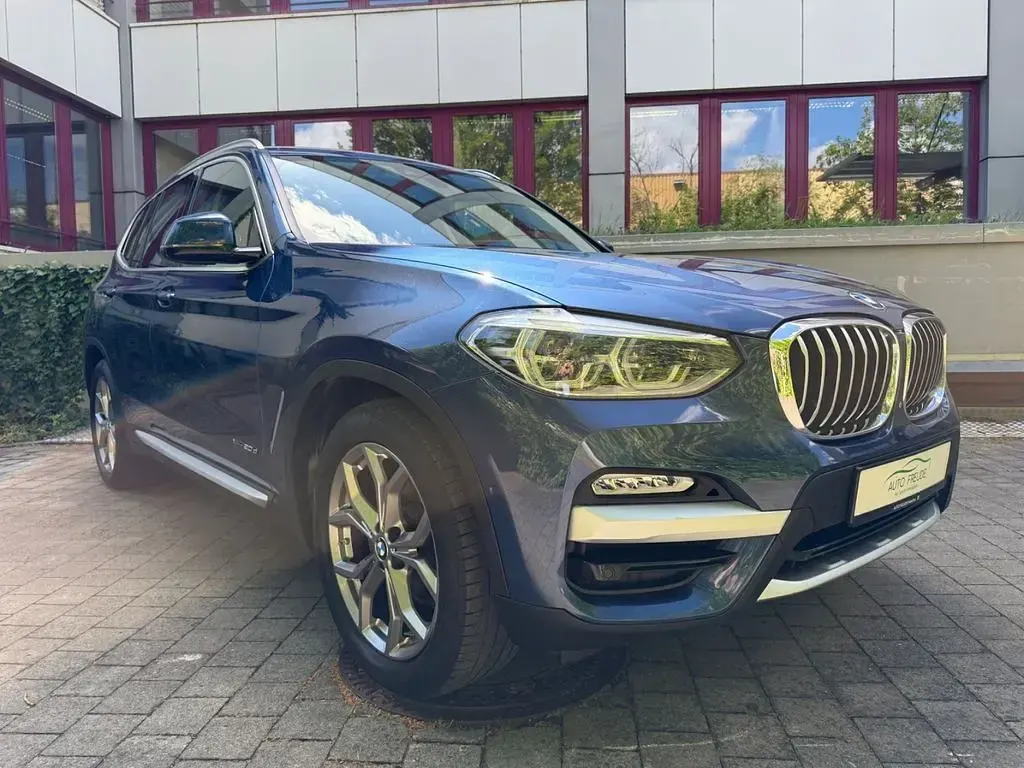 Gebraucht BMW X3 xLine 190 PS (139 kW) 2018 Blau SUV