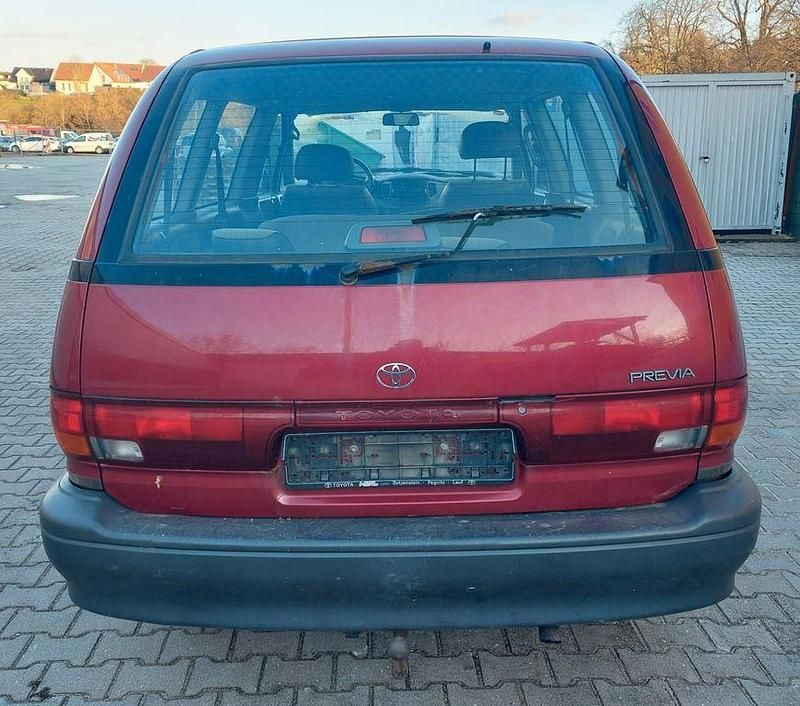 Gebraucht Toyota Previa 132 PS (97 kW) 1997 Rot Van / Kleinbus