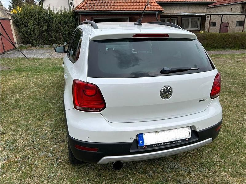 Gebraucht VW Polo Cross 105 PS (77 kW) 2013 Weiß Kleinwagen