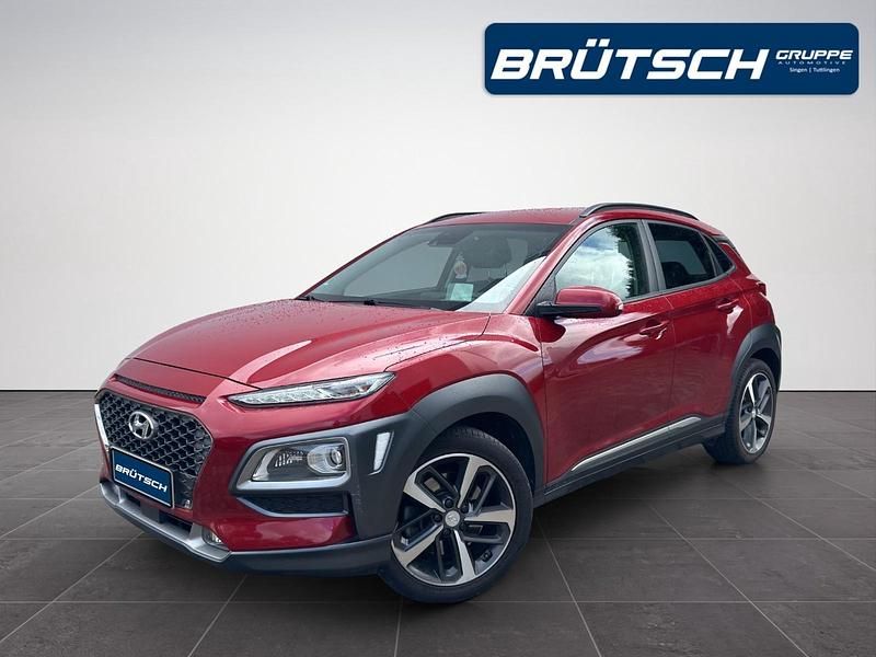 Pulse red metallic Gebraucht 2018 Hyundai Kona Premium SUV | 16.980 € (Fairer Preis) - Bild 1/1