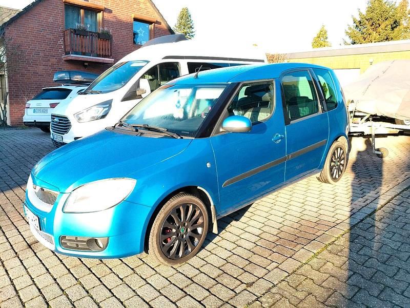 Blau Gebraucht 2007 Skoda Roomster Van / Kleinbus | 3.199 € - Bild 1/4