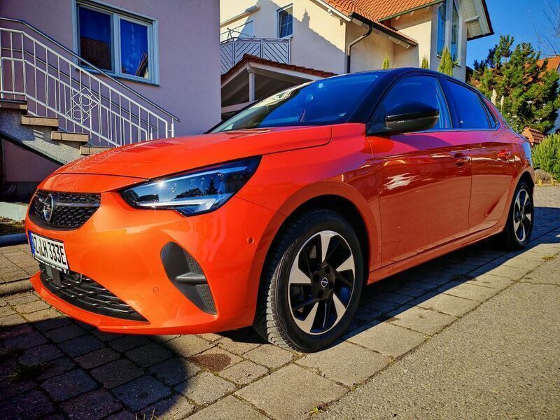 Orange Gebraucht 2023 Opel Corsa-e Elegance Kleinwagen | 17.490 € (Guter Preis) - Bild 1/4
