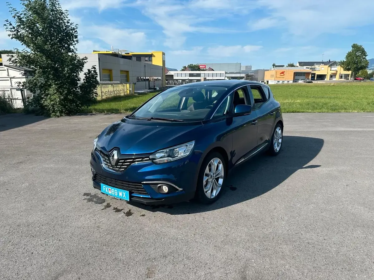 Gebraucht Renault Scénic III 116 PS (85 kW) 2017 Blau Van / Kleinbus