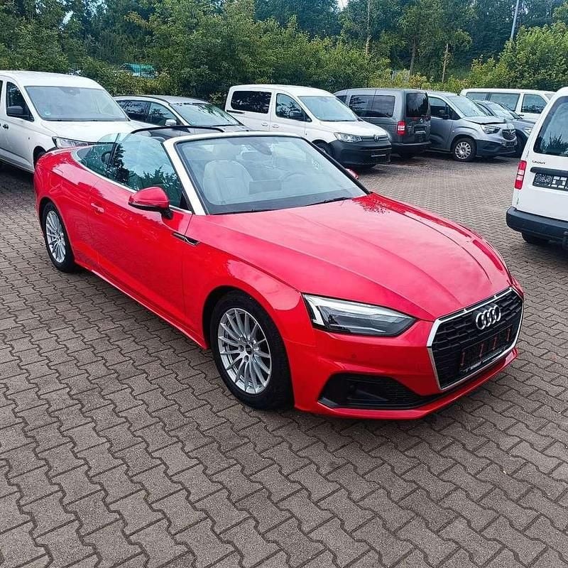 Tangorot metallic Gebraucht 2022 Audi A5 Cabriolet Cabrio | 31.100 € (Superpreis) - Bild 1/4