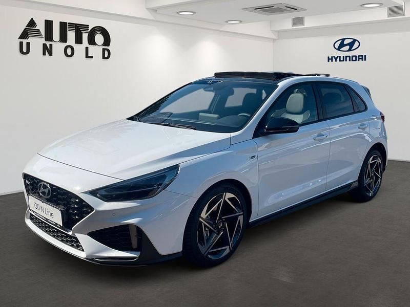 Schwarz Neu 2025 Hyundai i30 N Line Limousine | 31.900 € (Teuer) - Bild 1/4
