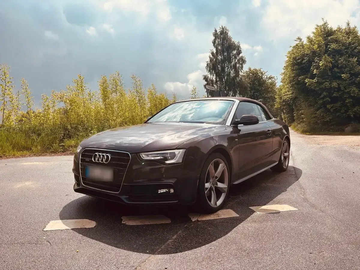 Gebraucht Audi A5 Cabriolet Design 245 PS (180 kW) 2012 Braun Cabrio