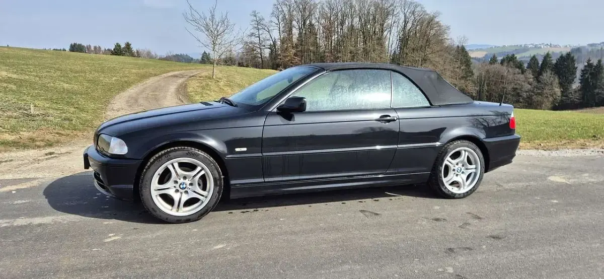Gebraucht BMW 318 Cabriolet 143 PS (105 kW) 2003 Schwarz Cabrio