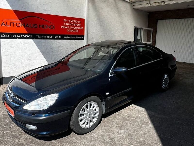 Blau Gebraucht 2000 Peugeot 607 Limousine | 2.790 € (Teuer) - Bild 1/4