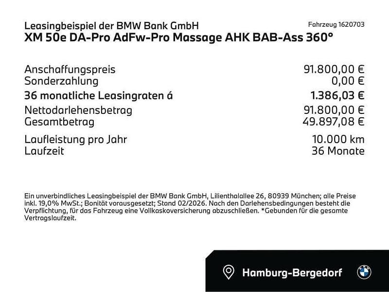Gebraucht BMW XM Performance 479 PS (352 kW) 2024 Gelb SUV