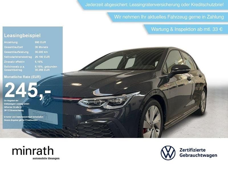 Gebraucht VW Golf VIII GTI 245 PS (180 kW) 2023 Grau Limousine