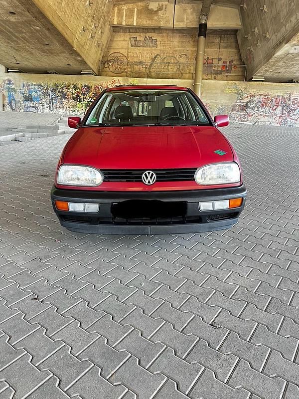 Gebraucht VW Golf III 60 PS (44 kW) 1994 Rot Kleinwagen