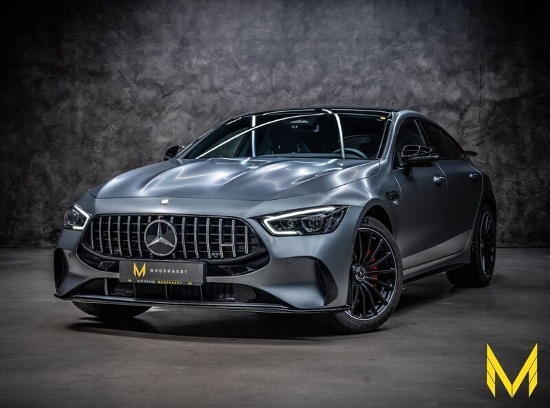 Manufaktur selenitgrau magno Gebraucht 2024 Mercedes AMG GT 53 AMG Coupé | 112.222 € - Bild 1/4