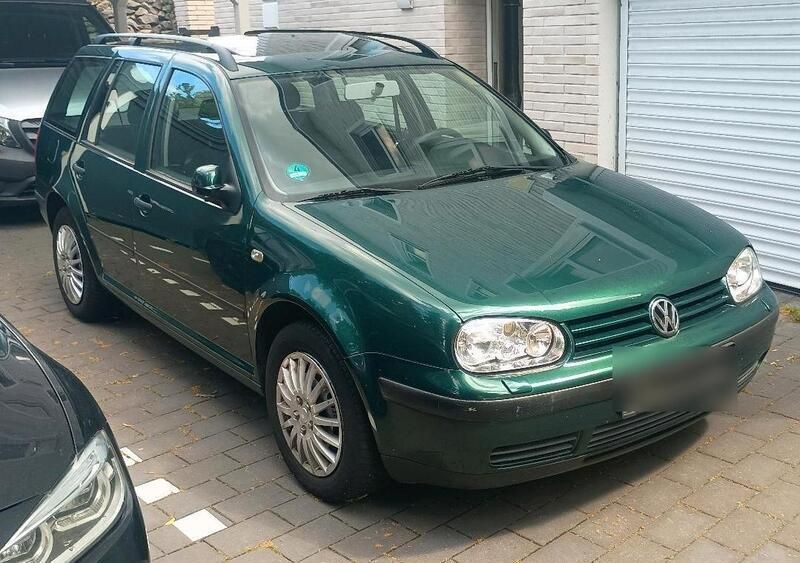 Grün Gebraucht 2001 VW Golf IV Edition Kombi | 750 € (Superpreis) - Bild 1/4