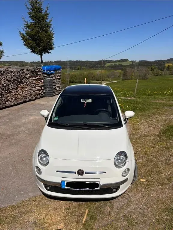 Gebraucht Fiat 500 Lounge 69 PS (50 kW) 2014 Silber Kleinwagen