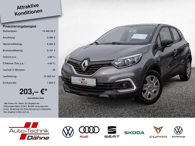 Grau Gebraucht 2019 Renault Captur Life SUV | 10.480 € (Superpreis) - Bild 1/4