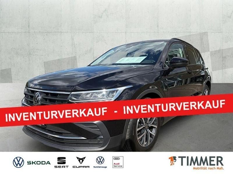 Schwarz Gebraucht 2022 VW Tiguan Life SUV | 25.480 € (Fairer Preis) - Bild 1/4