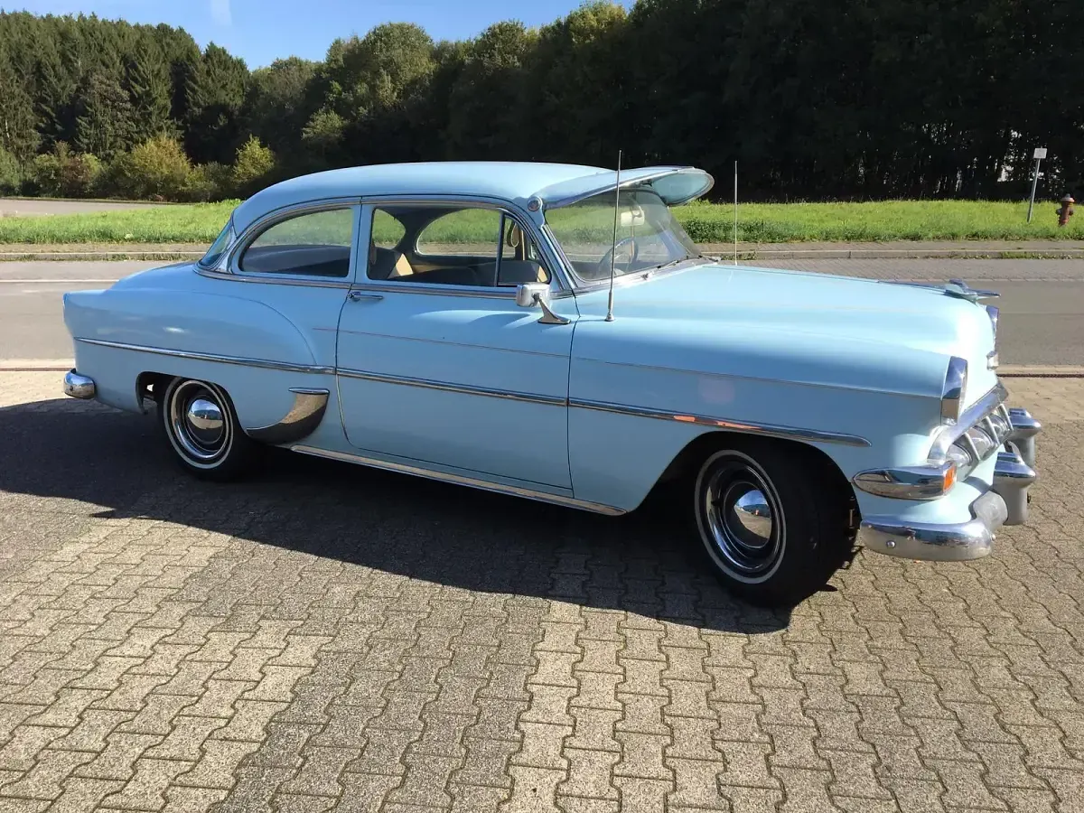 Gebraucht Chevrolet Bel Air 115 PS (84 kW) 1954 Blau Coupé