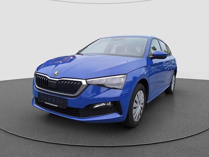 Gebraucht Skoda Scala Ambition 110 PS (80 kW) 2022 Blau Kleinwagen
