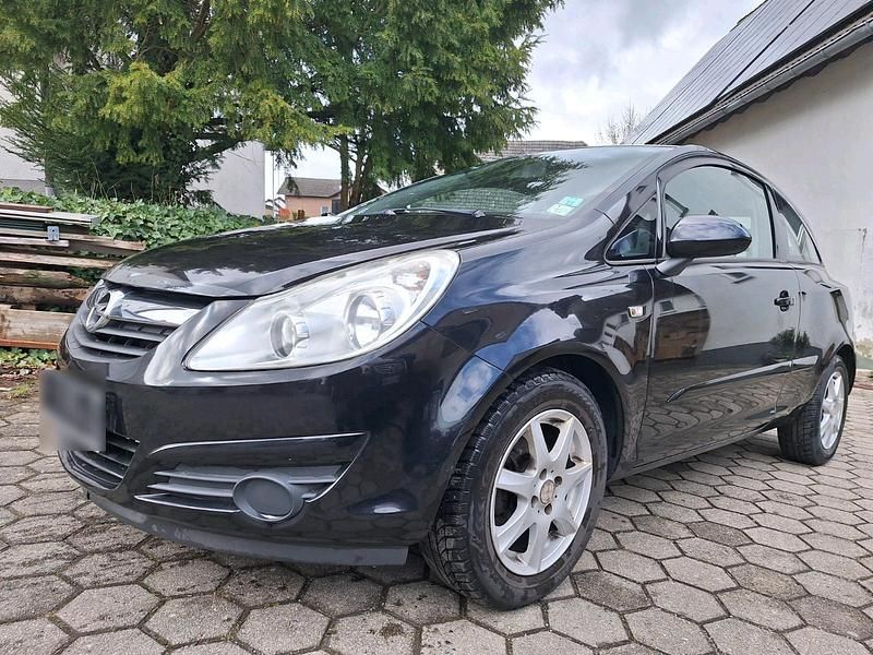Gebraucht Opel Corsa 80 PS (58 kW) 2007 Schwarz Kleinwagen
