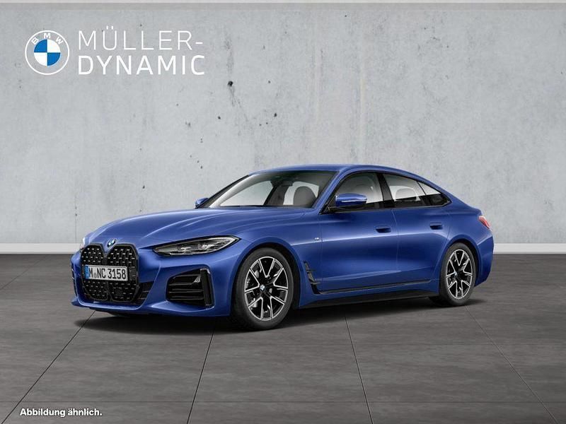 Gebraucht BMW 420 Sport Line 190 PS (139 kW) 2023 M portimao blau (metallic) Coupé