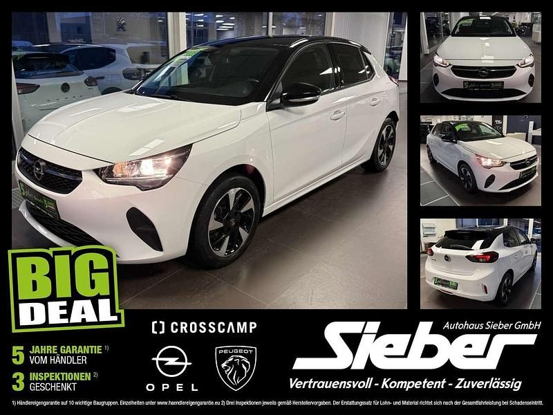 Jade weiss/arktis weiss Gebraucht 2022 Opel Corsa-e Edition Kleinwagen | 15.990 € (Fairer Preis) - Bild 1/4