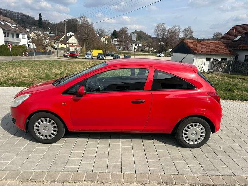 Gebraucht Opel Corsa Selection 69 PS (50 kW) 2010 Magma rot (b) Kleinwagen