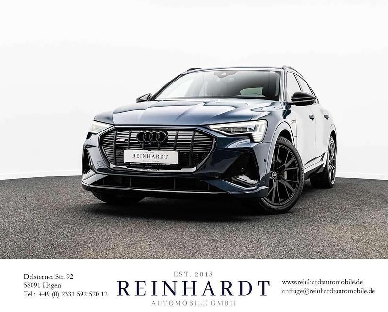 Plasmablau metallic Gebraucht 2021 Audi e-tron Sportback S-Line SUV | 41.710 € (Fairer Preis) - Bild 1/3
