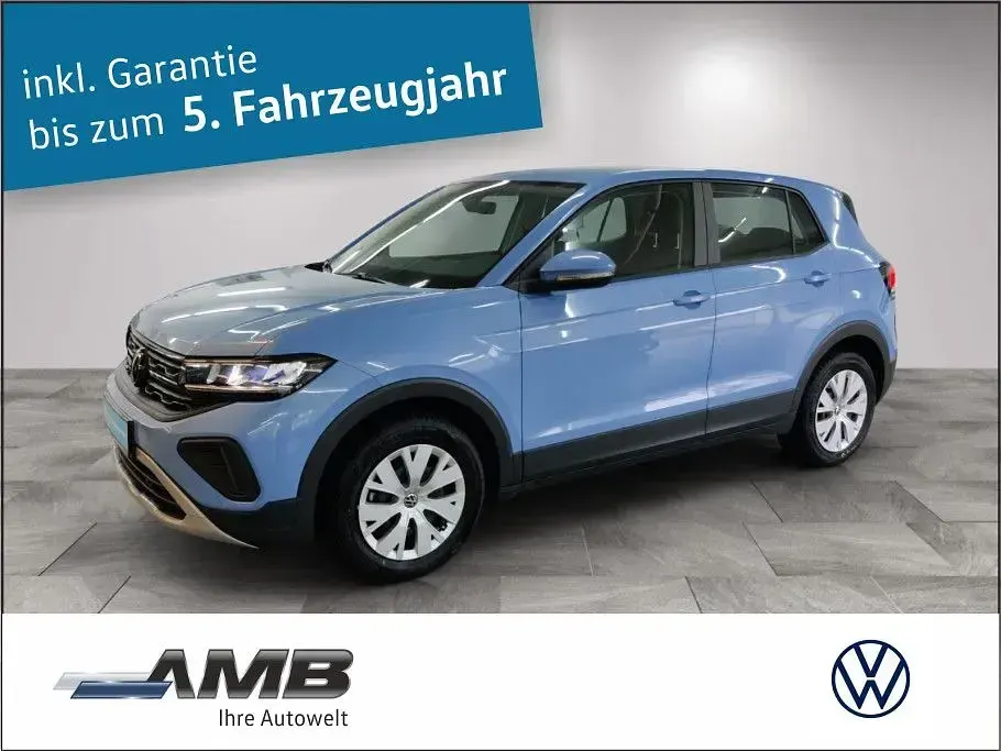 Gebraucht VW T-Cross Basis 95 PS (69 kW) 2025 Blau SUV