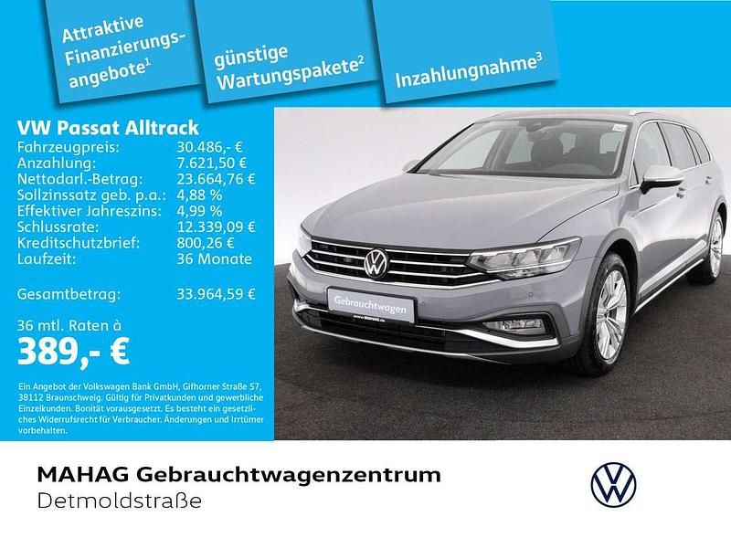 Grau Gebraucht 2023 VW Passat Alltrack Kombi | 30.486 € (Fairer Preis) - Bild 1/2