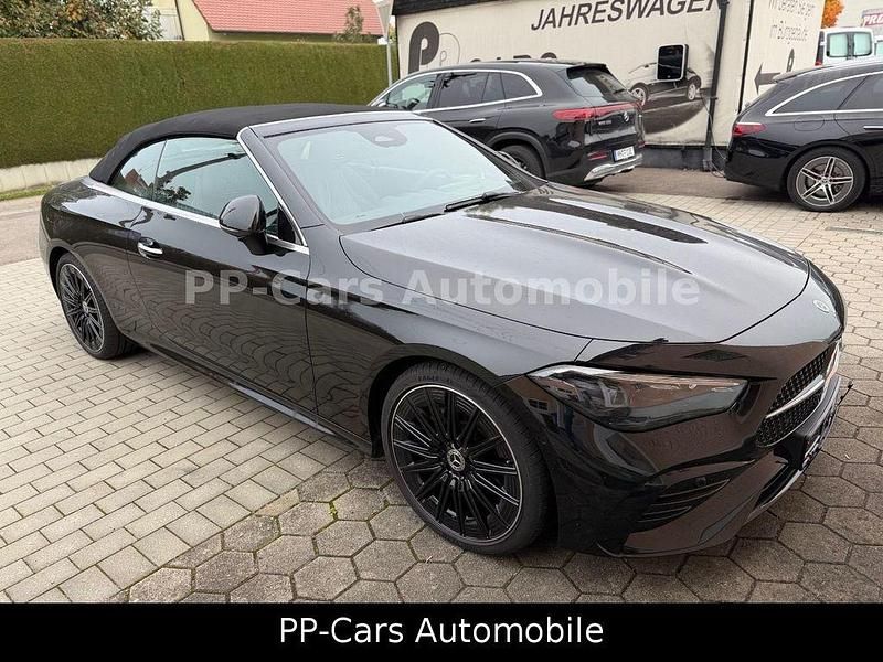 Schwarz Gebraucht 2025 Mercedes CLE200 AMG Line Premium Plus Cabrio | 60.660 € (Teuer) - Bild 1/4