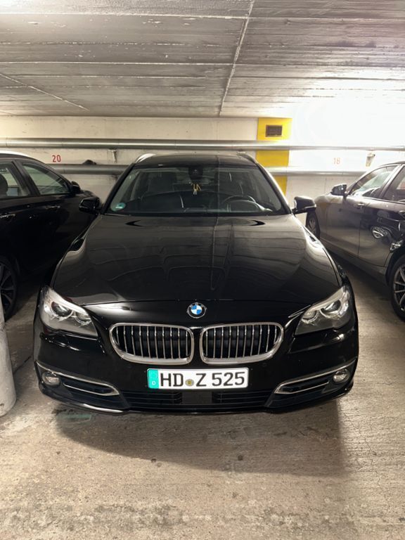 Schwarz Gebraucht 2014 BMW 525 Luxury Line Kombi | 13.999 € (Fairer Preis) - Bild 1/4