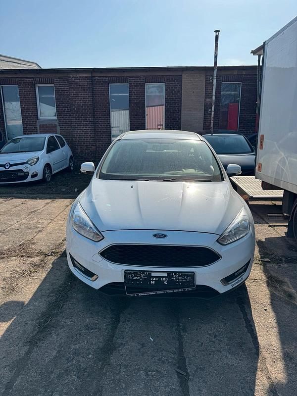 Gebraucht Ford Focus 125 PS (91 kW) 2018 Weiß Kleinwagen