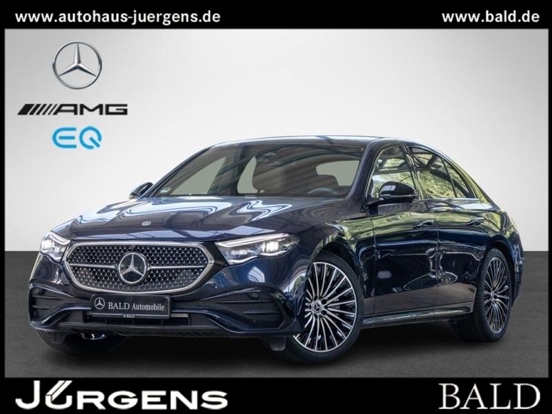 Weiss unilack polarweiss Gebraucht 2024 Mercedes E200 AMG Limousine | 68.480 € - Bild 1/4