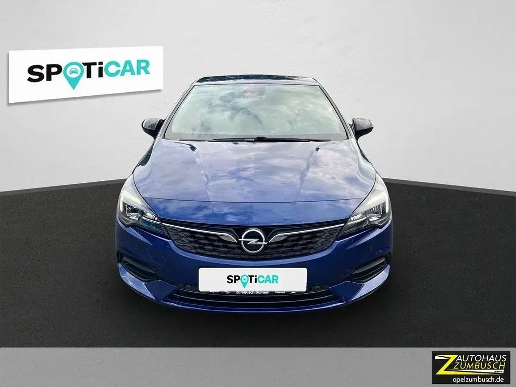 Gebraucht Opel Astra Edition 110 PS (80 kW) 2021 Nautic blau (metallic) Limousine