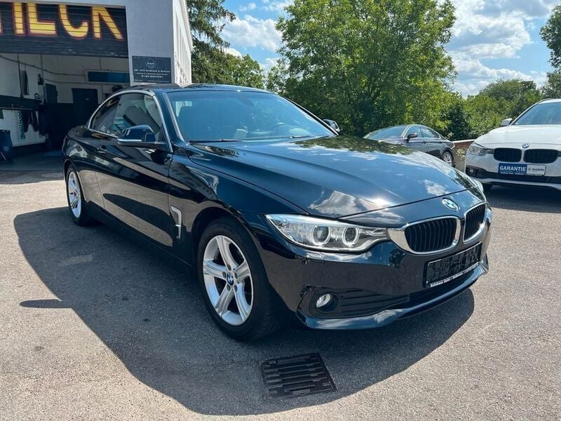Schwarz Gebraucht 2015 BMW 428 Performance Cabrio | 17.490 € (Superpreis) - Bild 1/4
