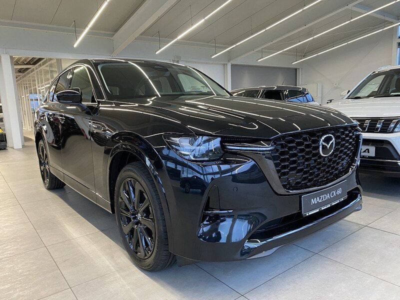 Jet black Neu 2024 Mazda CX-60 Homura-Line SUV | 46.800 € (Superpreis) - Bild 1/4