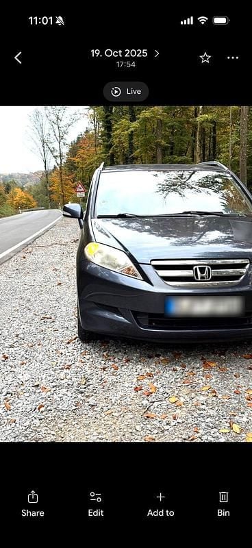 Gebraucht Honda FR-V 150 PS (110 kW) 2006 Grau Van / Kleinbus