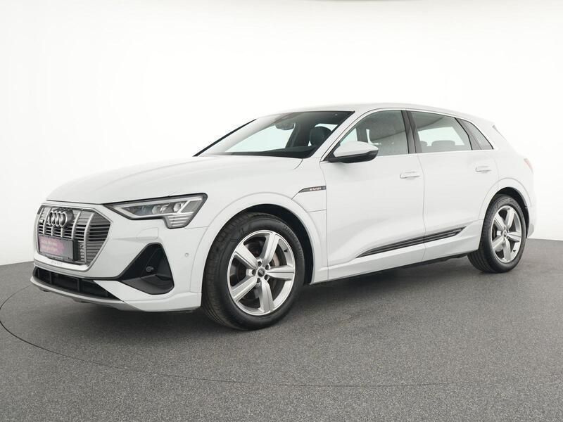 Weiß Gebraucht 2022 Audi e-tron S-Line SUV | 32.698 € (Guter Preis) - Bild 1/4