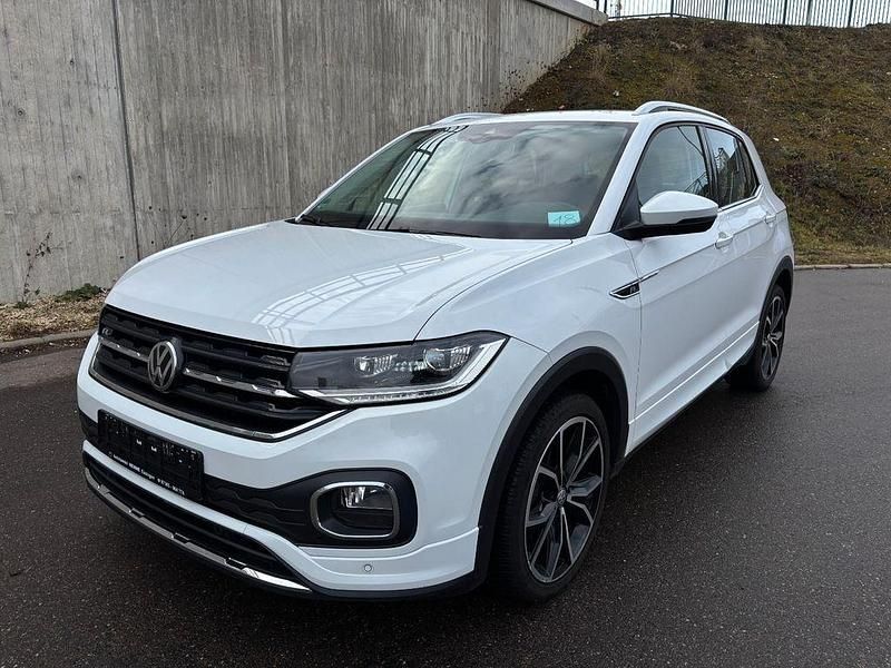 Weiß Gebraucht 2020 VW T-Cross R-line SUV | 16.000 € - Bild 1/4