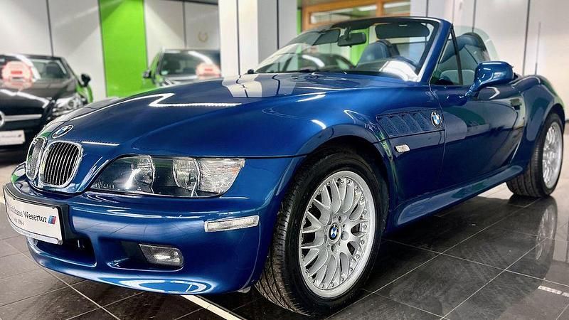 Blau Gebraucht 2002 BMW Z3 Cabrio | 11.490 € (Etwas zu teuer) - Bild 1/4