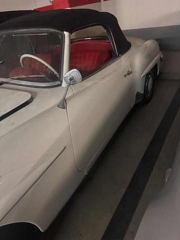 Weiß Gebraucht 1959 Mercedes 190 Cabrio | 67.900 € - Bild 1/4
