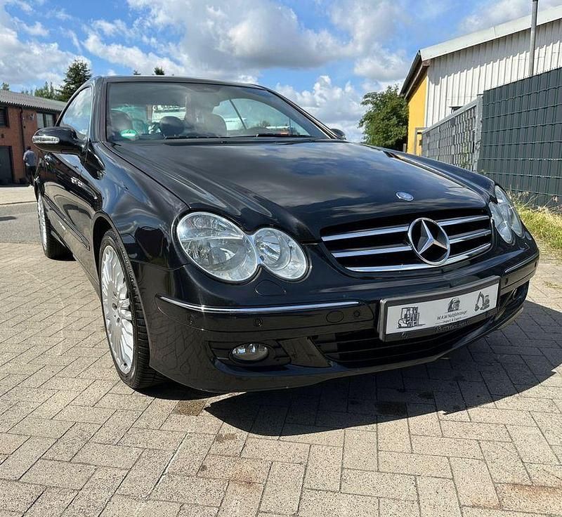 Gebraucht Mercedes CLK200 184 PS (135 kW) 2007 Schwarz Coupé