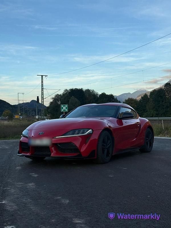Rot Gebraucht 2020 Toyota Supra Coupé | 48.000 € (Superpreis) - Bild 1/4