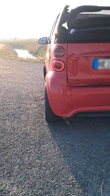 Gebraucht Smart ForTwo Cabrio 54 PS (39 kW) 2009 Rot Cabrio