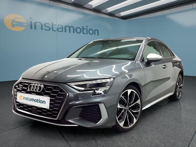 Grau Gebraucht 2022 Audi S3 Limousine | 34.249 € (Fairer Preis) - Bild 1/4
