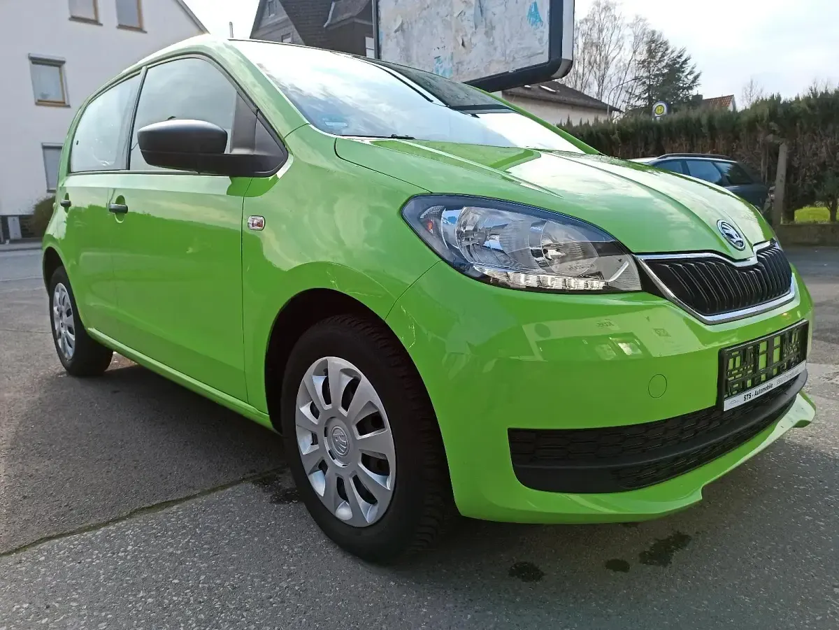 Brugt Skoda Citigo Active 60 HK (44 kW) 2018 Grøn Hatchback